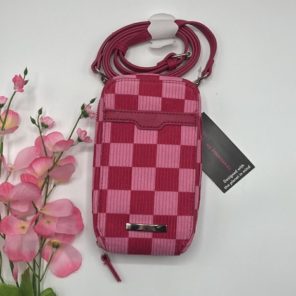 Women’s Phone Zip Around Crossbody Case Bag Purse